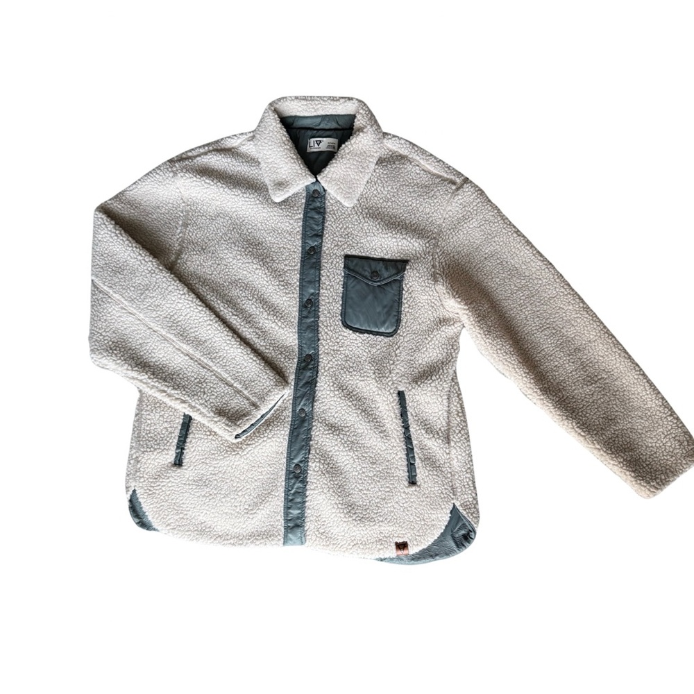Liv Outdoor Cream Teddy Jacket